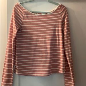 Anthropologie Boat Neck Stripped Shirt